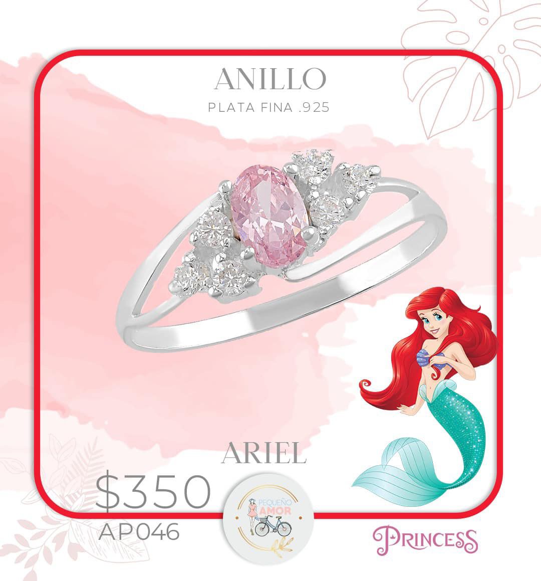 Anillos de compromiso disney ariel sale