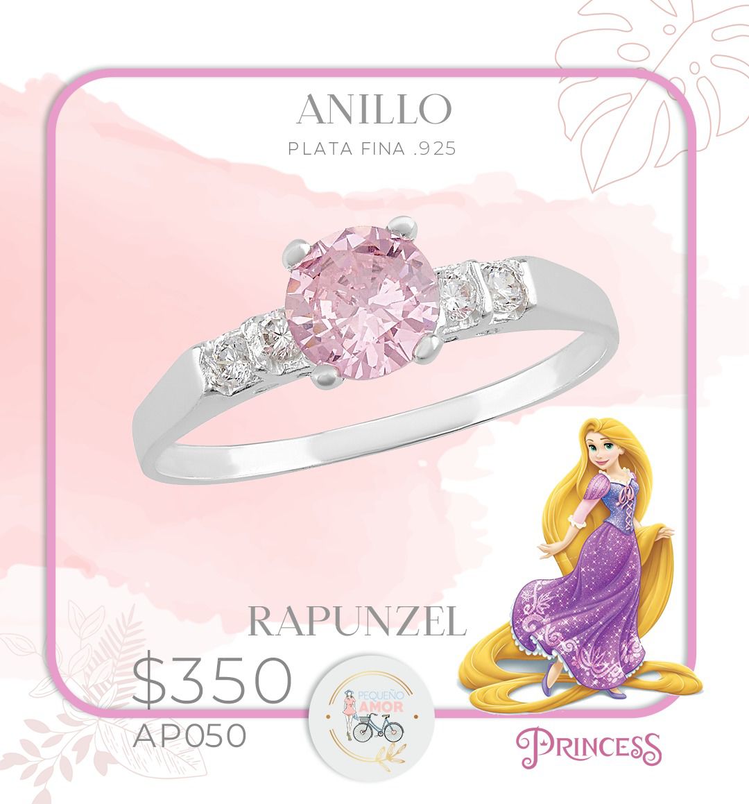 Anillos Princesas Disney