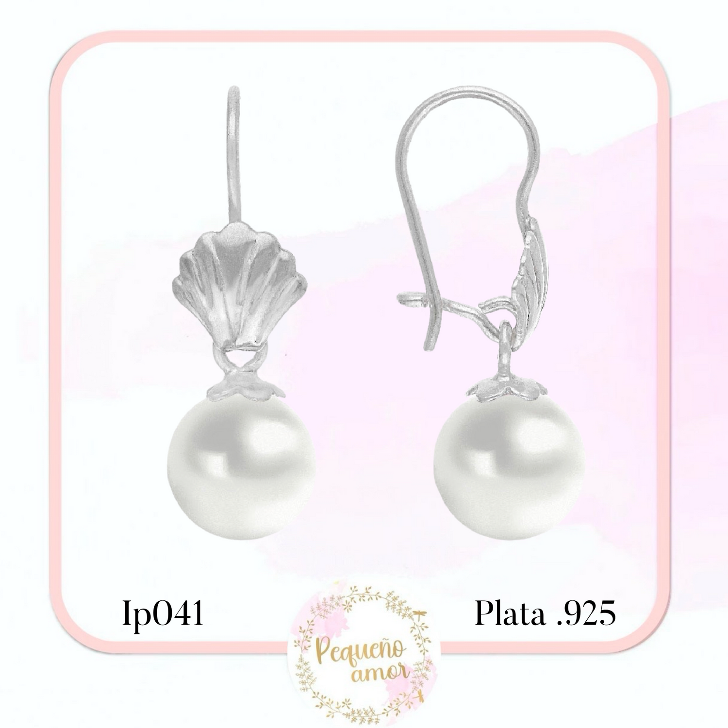 Aretes en Plata Fina .925