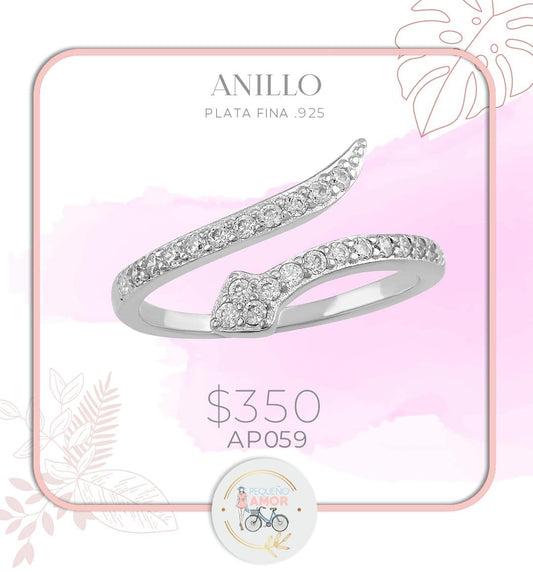 Anillo de Plata Fina .925 Ap059