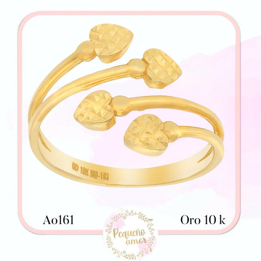 Anillo Oro 10 K A0161