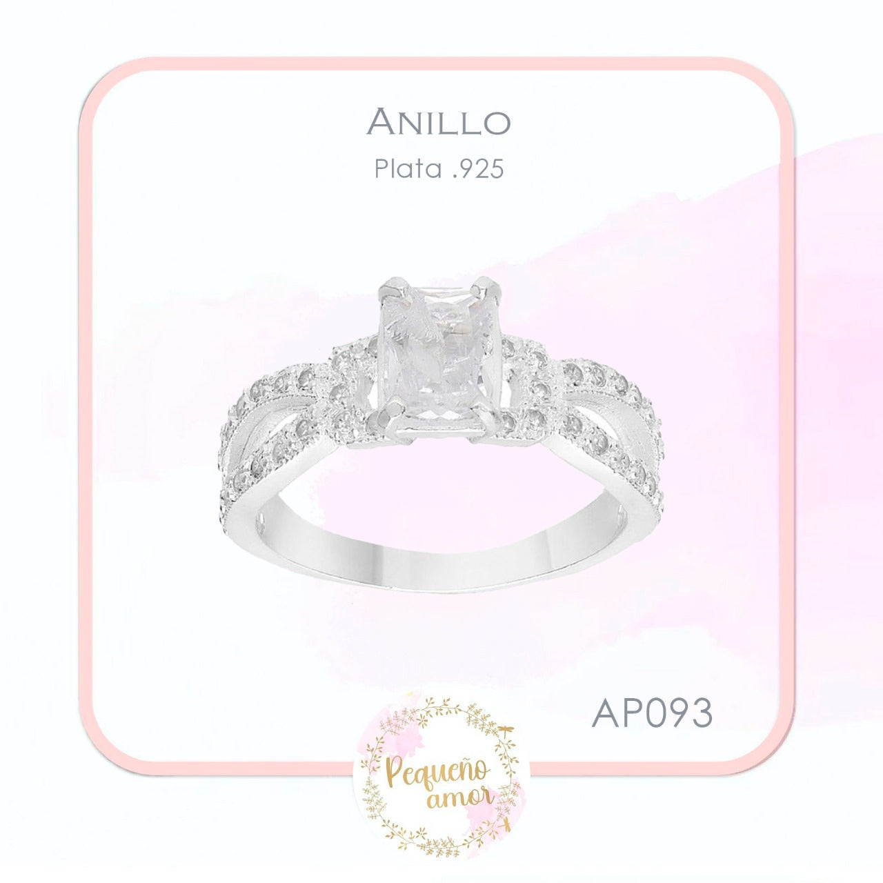 Anillo Plata .925 Ap093