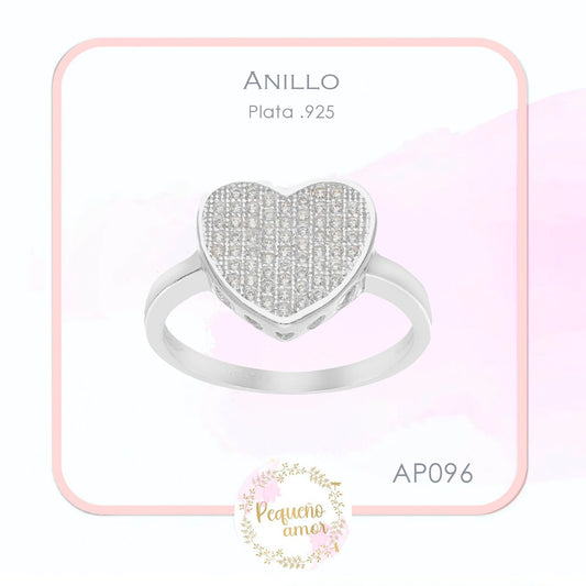 Anillo Plata Fina .925 AP096