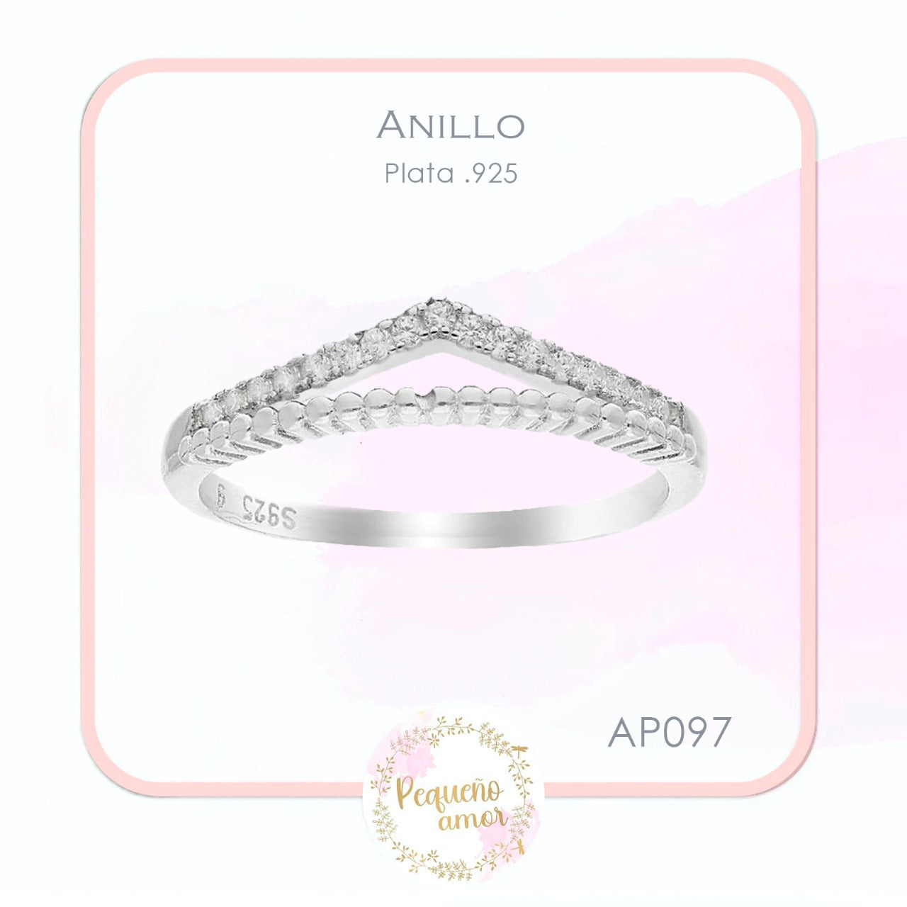 Anillo Plata .925 Ap097