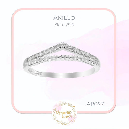 Anillo Plata .925 Ap097