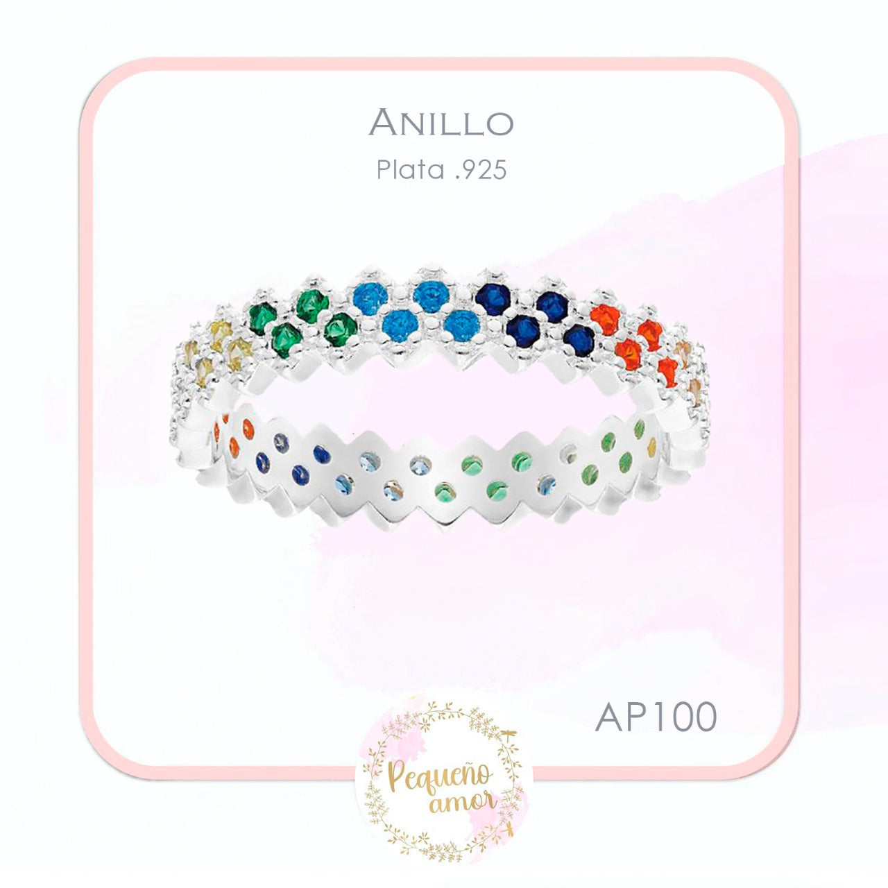 Anillo Plata .925 Churumbela Ap100