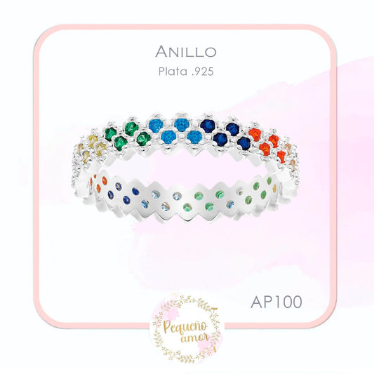 Anillo Plata .925 Churumbela Ap100