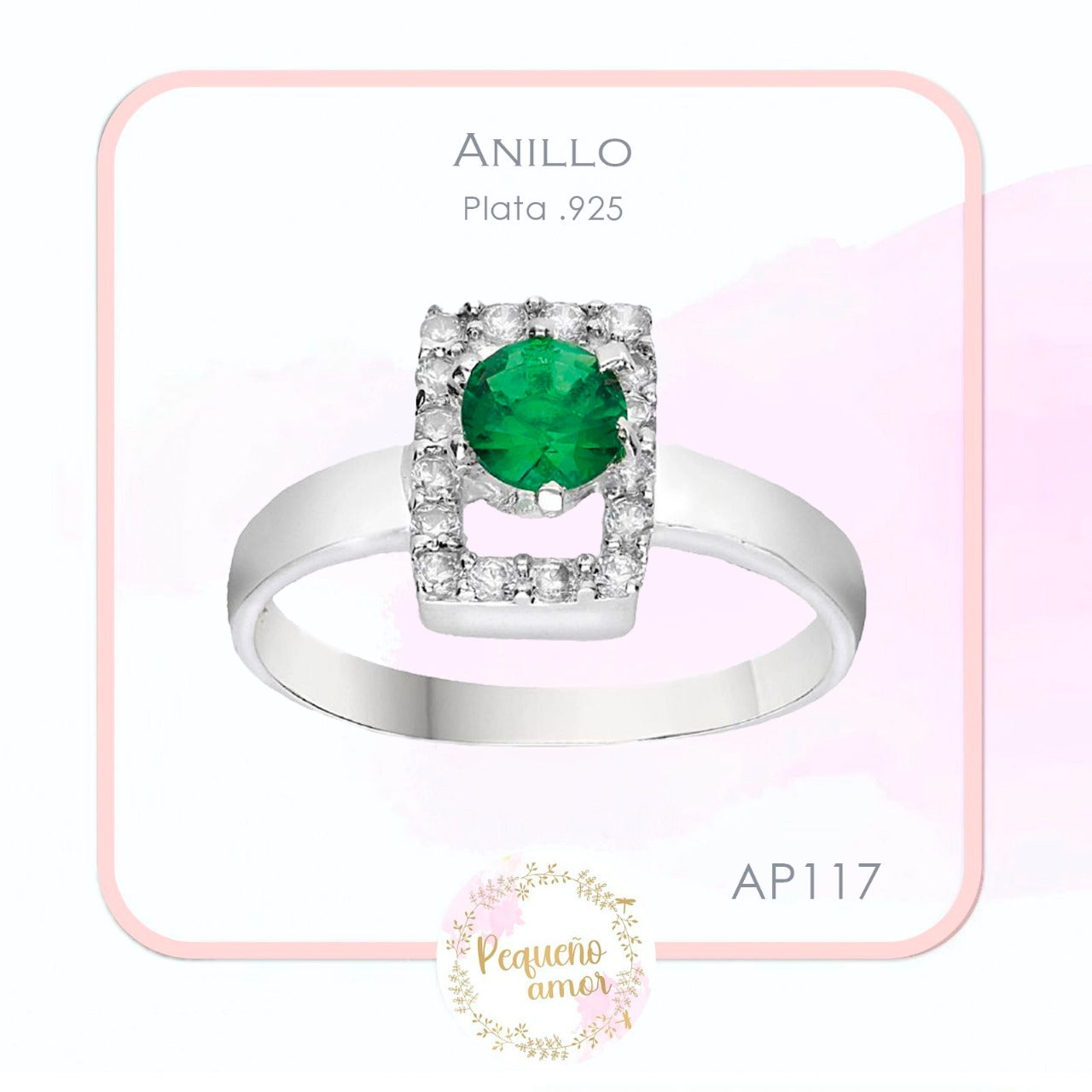 Anillo Plata Fina .925 AP117