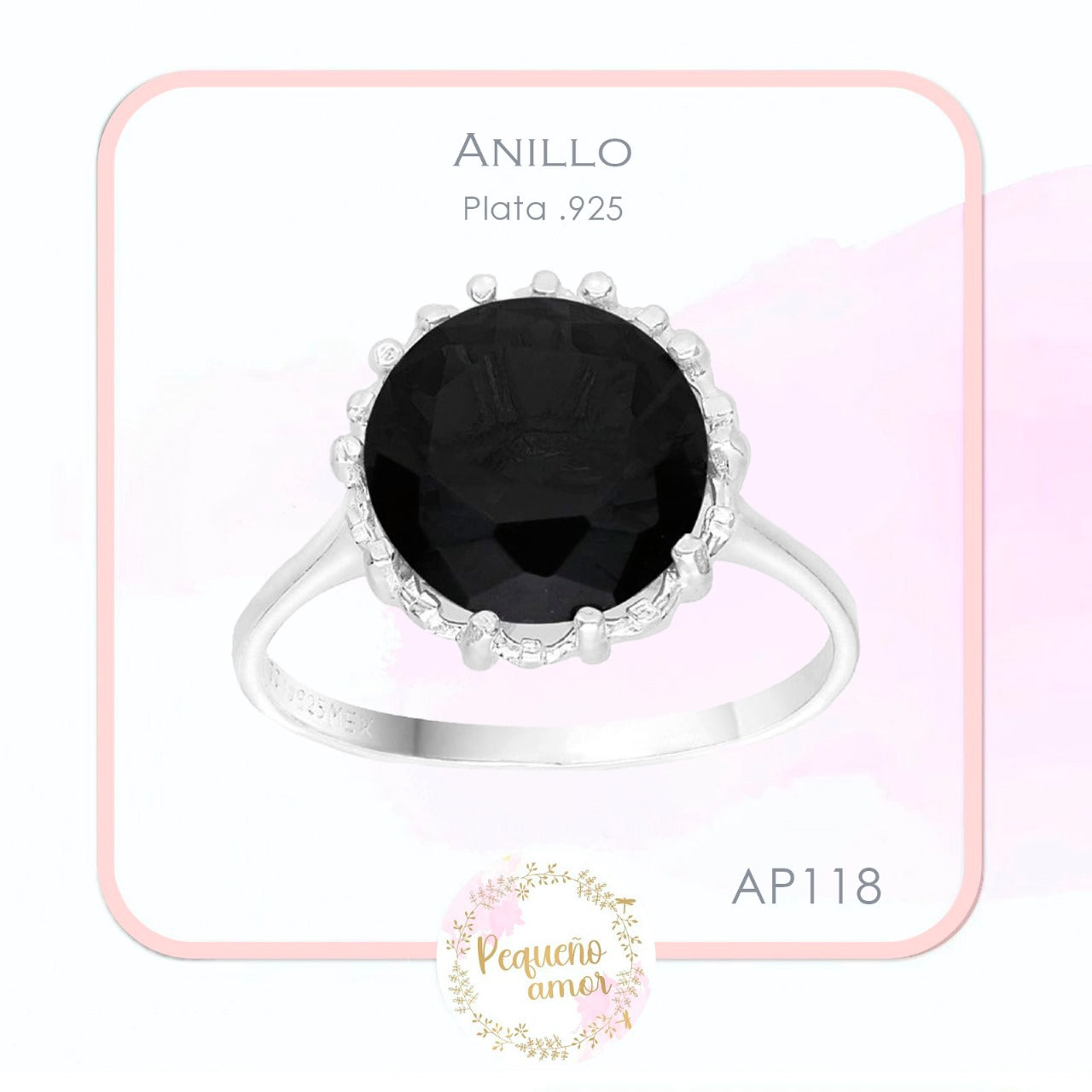 Anillo Plata Fina .925 AP118