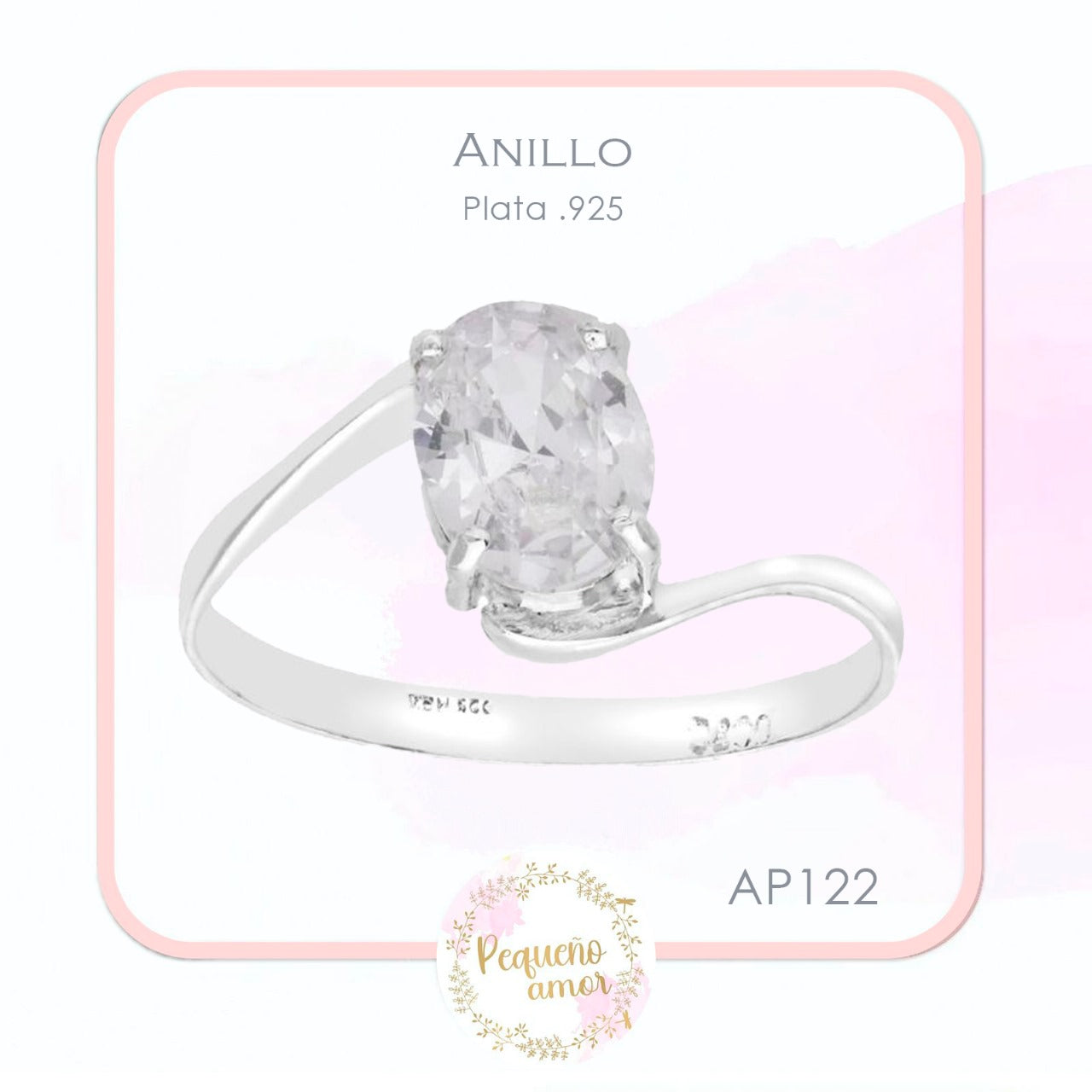 Anillo Plata .925 Ap122