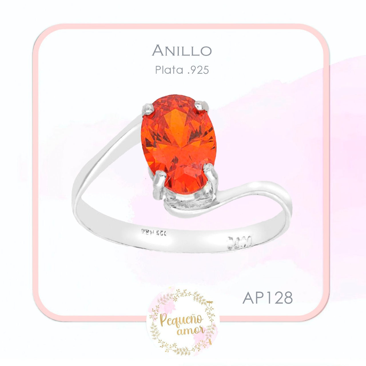 Anillo Plata Fina .925 Ap128