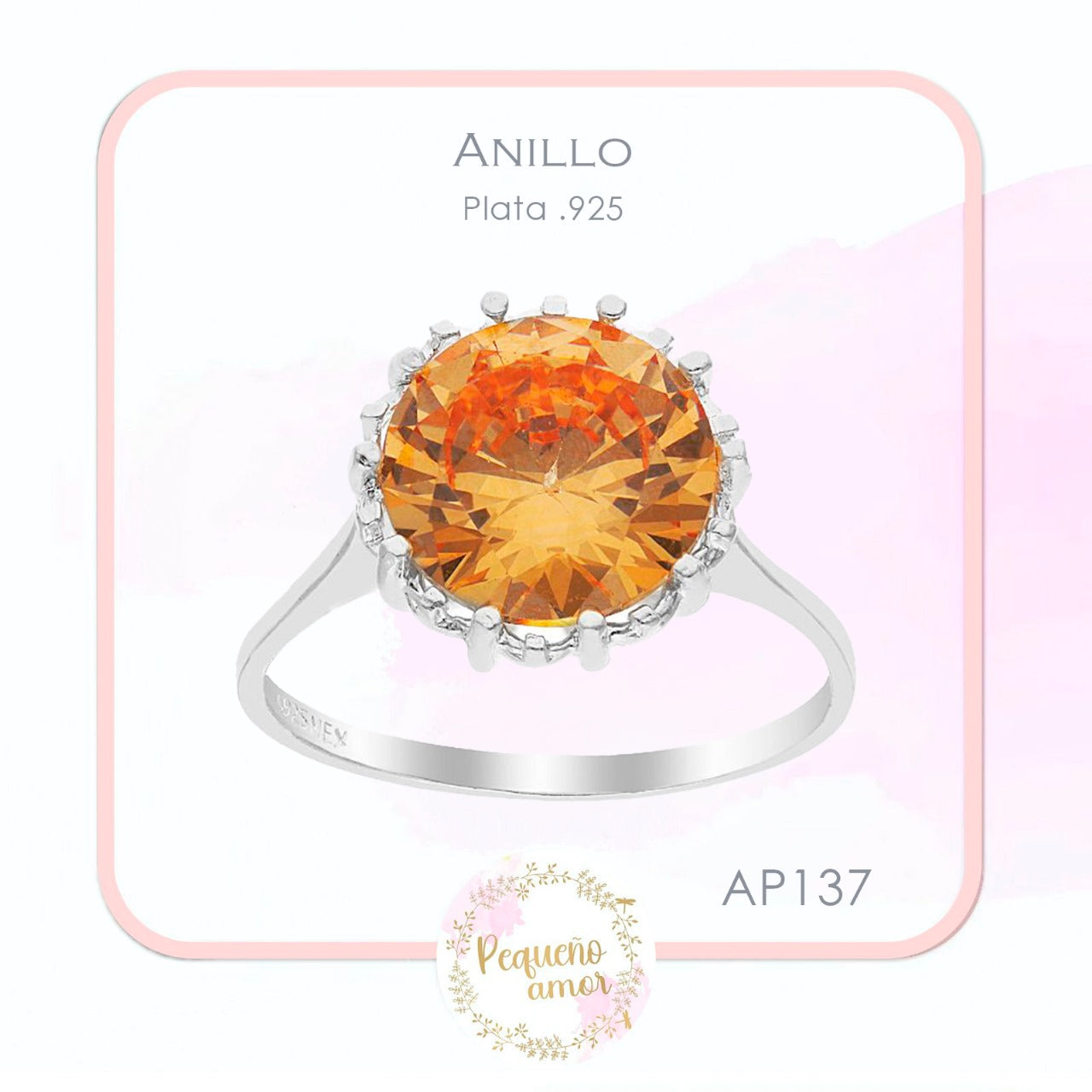 Anillo Plata Fina .925 Ap137