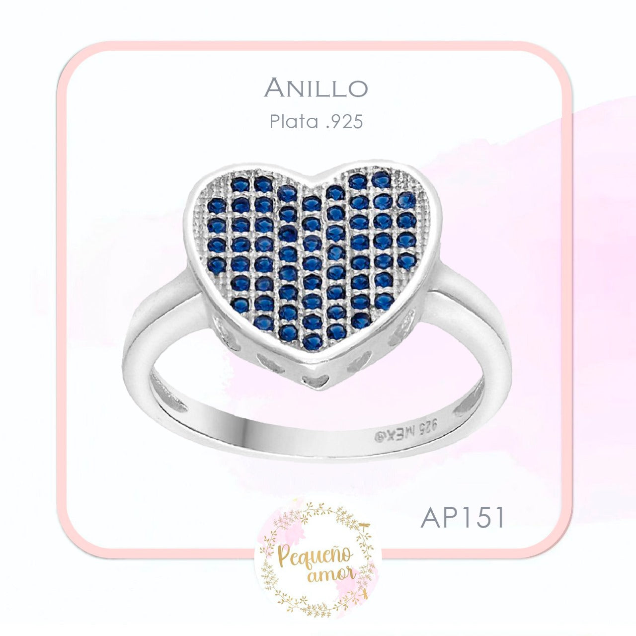 Anillo Plata Fina .925 Ap151