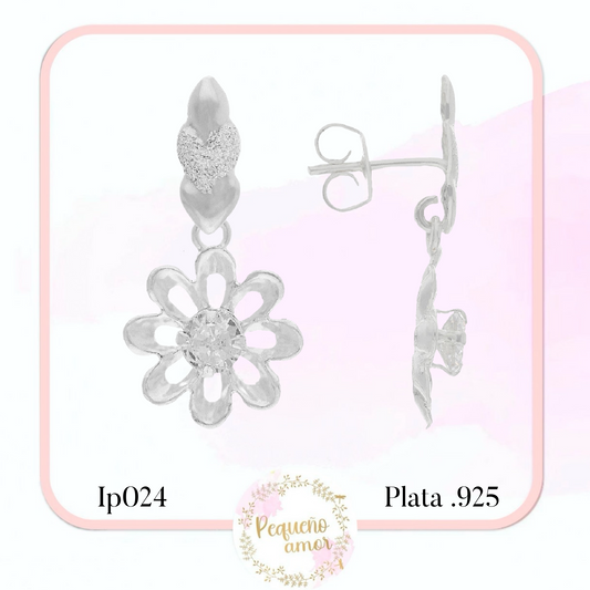 Aretes en Plata Fina .925 IP024