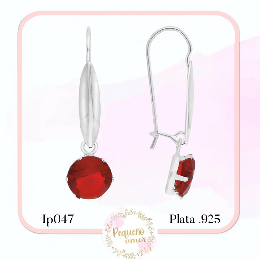 Aretes en Plata Fina .925 IP026